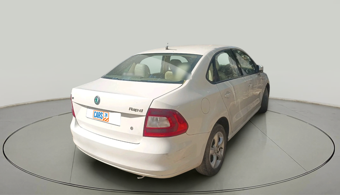 2012 Skoda Rapid ELEGANCE 1.6 MPI MT, Petrol, Manual, 82,864 km, exterior