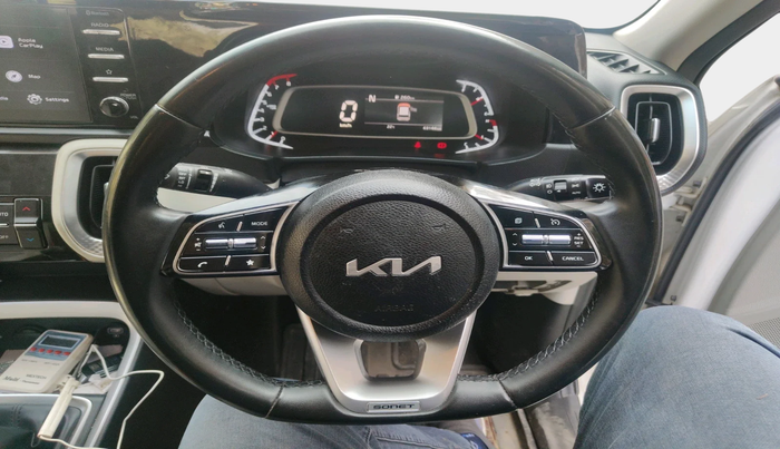 2022 KIA SONET HTX 1.0 IMT, Petrol, Manual, 63,144 km, interior