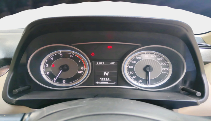 2019 Maruti Dzire VXI AMT, Petrol, Automatic, 72,932 km, interior
