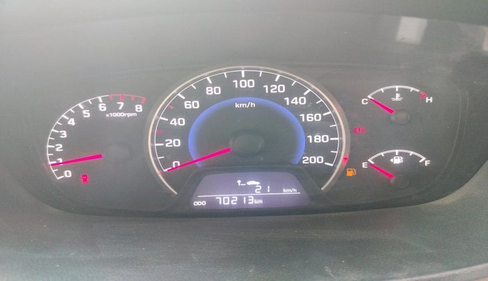 2014 Hyundai Grand i10 ASTA (O) 1.2 KAPPA VTVT, Petrol, Manual, 70,213 km, interior