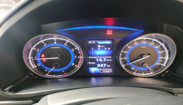 2019 Maruti Baleno ZETA CVT PETROL 1.2, Petrol, Automatic, 35,988 km, interior