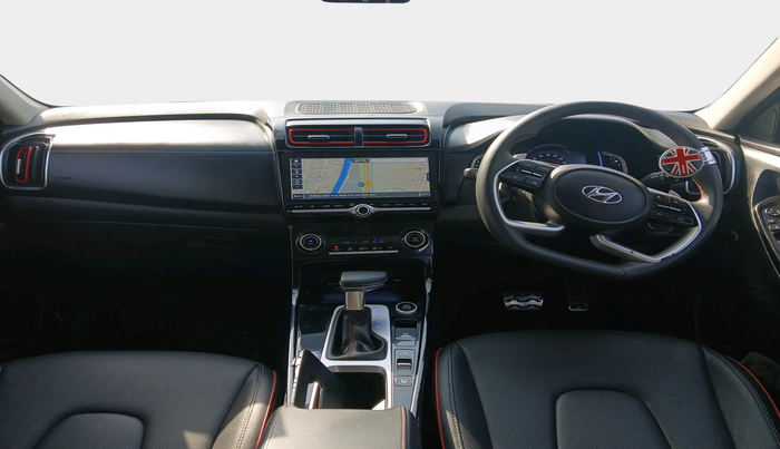2022 Hyundai Creta SX (O) 1.4 TURBO DCT, Petrol, Automatic, 20,991 km, interior
