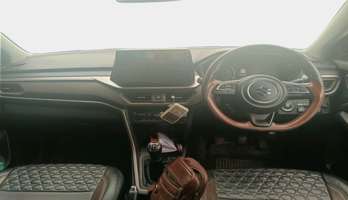 2022 Maruti BREZZA ZXI, Petrol, Manual, 42,467 km, interior