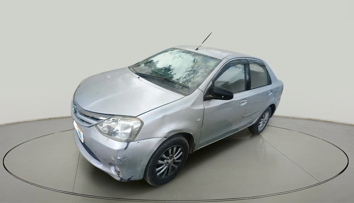 2011 Toyota Etios V, Petrol, Manual, 1,27,676 km, exterior