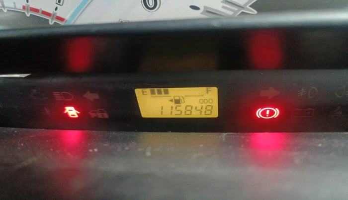 2011 Toyota Etios V, Petrol, Manual, 1,27,676 km, interior