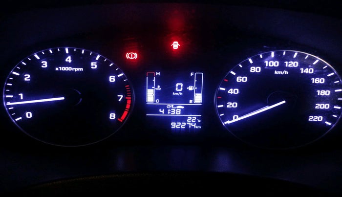 2017 Hyundai Creta SX PLUS 1.6 PETROL, Petrol, Manual, 92,274 km, interior
