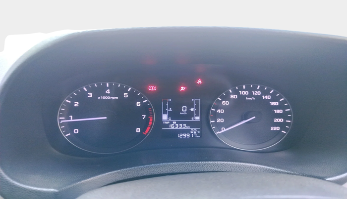 2016 Hyundai Creta SX PLUS 1.6 PETROL, Petrol, Manual, 1,29,917 km, interior