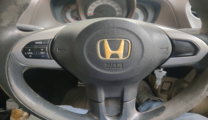 2012 Honda Brio S MT, Petrol, Manual, 1,64,779 km, interior