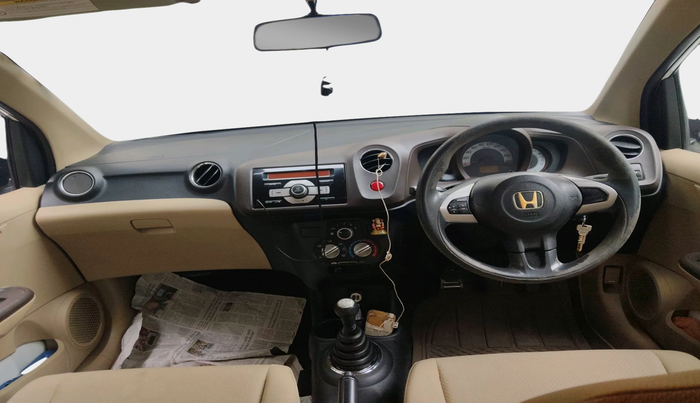 2012 Honda Brio S MT, Petrol, Manual, 1,64,779 km, interior