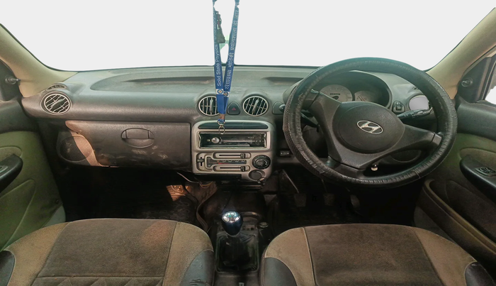 2010 Hyundai Santro Xing GLS, Petrol, Manual, 1,23,365 km, interior