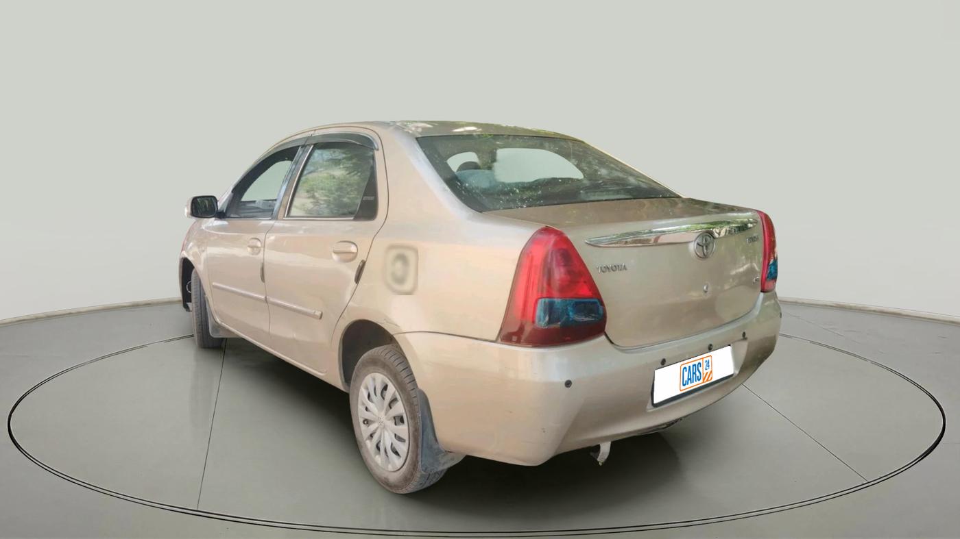 2011 Toyota Etios G, Petrol, Manual, 73,564 km, exterior