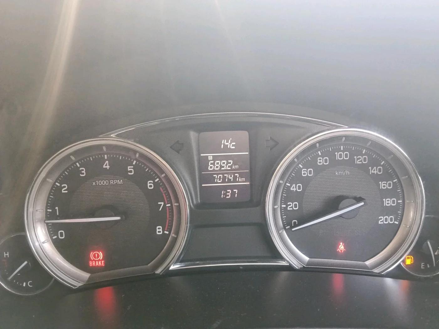 2015 Maruti Ciaz VXI+, CNG, Manual, 70,747 km, interior