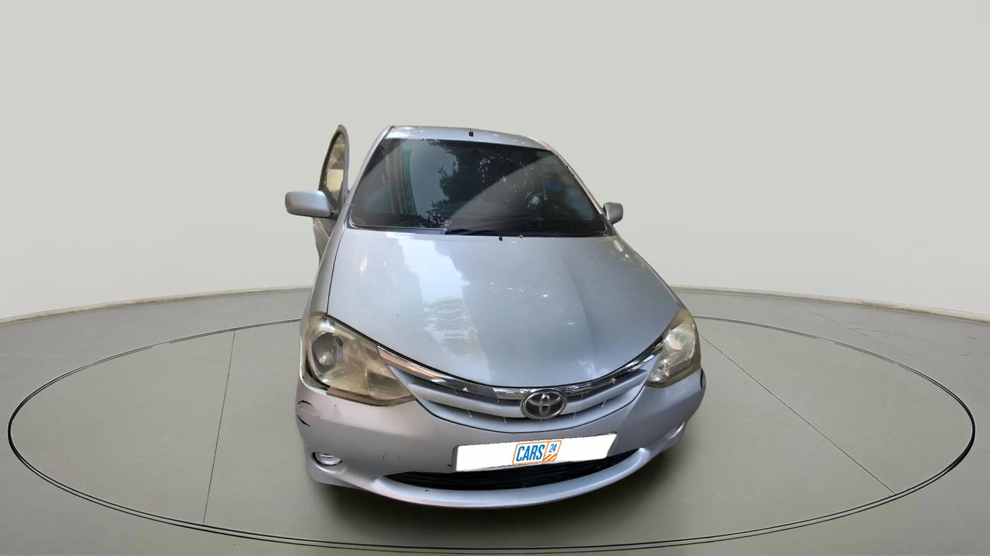 2012 Toyota Etios G, Petrol, Manual, 74,983 km, exterior
