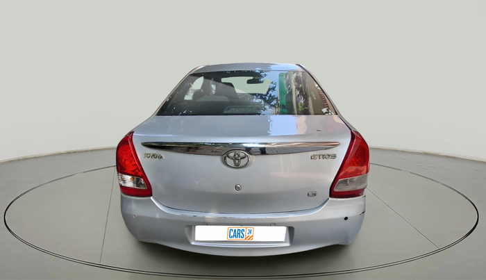 2012 Toyota Etios G, Petrol, Manual, 74,983 km, exterior