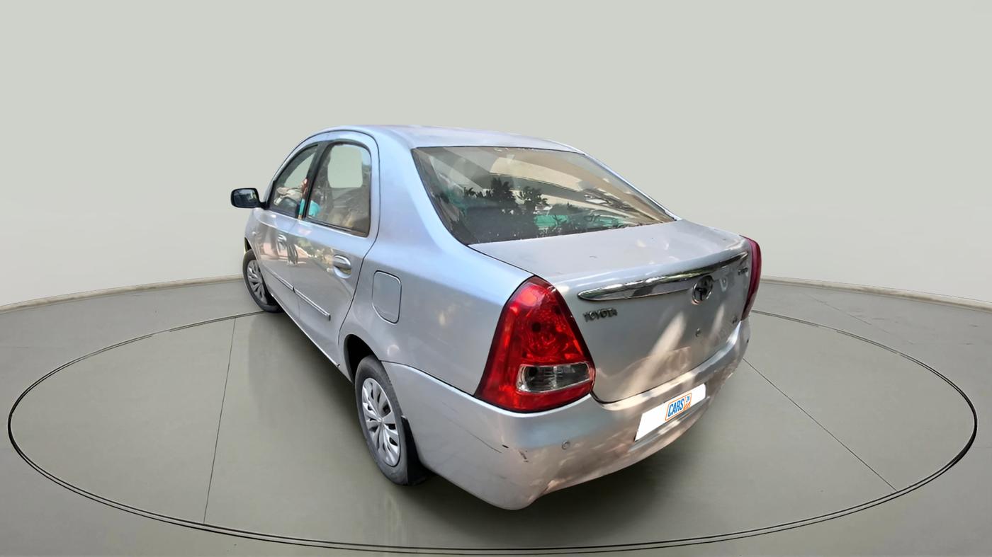 2012 Toyota Etios G, Petrol, Manual, 74,983 km, exterior