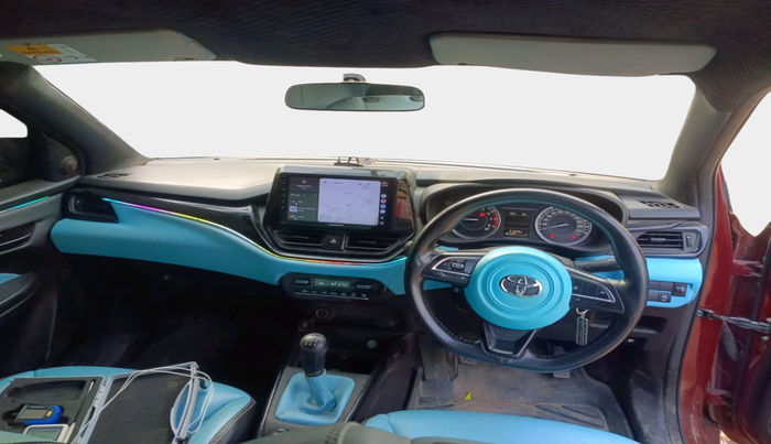 2022 Toyota Glanza E, Petrol, Manual, 51,609 km, interior