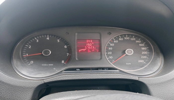 2011 Volkswagen Polo TRENDLINE 1.2L PETROL, Petrol, Manual, 57,623 km, interior