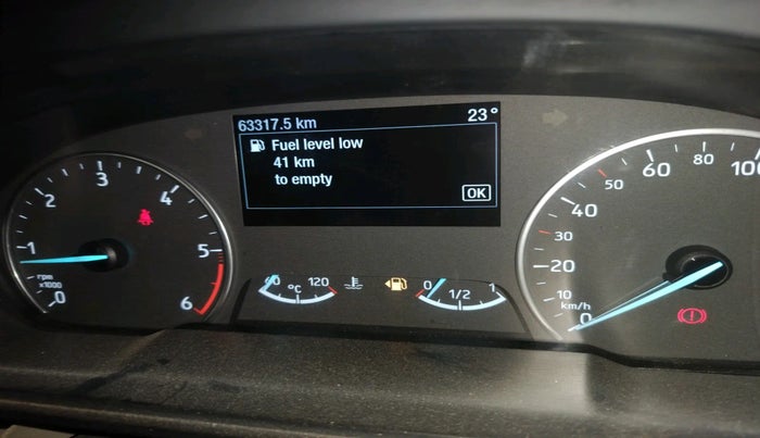 2019 Ford Ecosport TITANIUM 1.5L DIESEL, Diesel, Manual, 63,317 km, interior