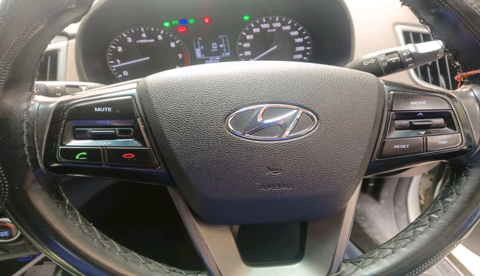 2016 Hyundai Creta SX PLUS AT 1.6 PETROL, Petrol, Automatic, 14,330 km, interior