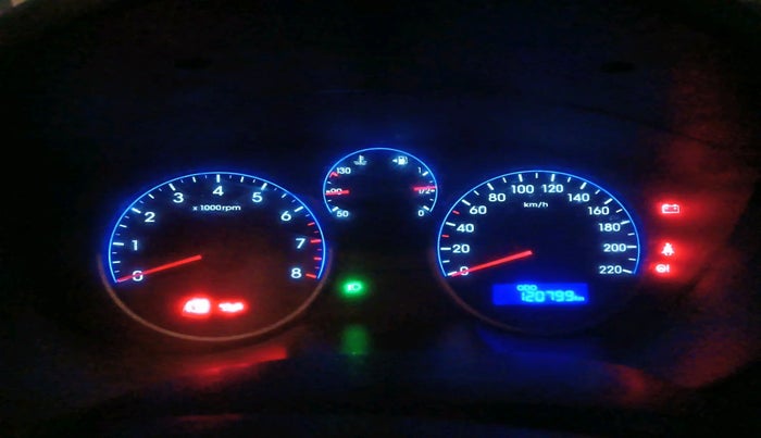 2012 Hyundai i20 SPORTZ 1.2, Petrol, Manual, 1,20,799 km, interior