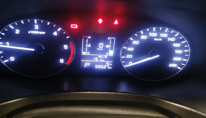 2018 Hyundai Creta SX AT 1.6 DIESEL, Diesel, Automatic, 59,527 km, interior