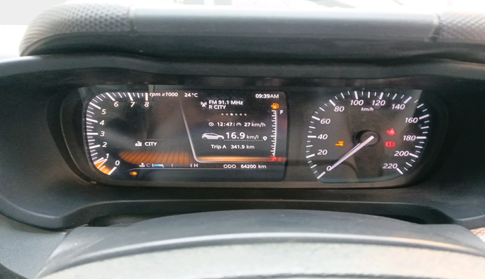 2021 Tata ALTROZ XZ I-TURBO PETROL, Petrol, Manual, 64,200 km, interior