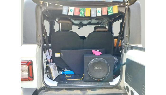 2023 Mahindra Thar LX D HT 2WD MT, Diesel, Manual, 38,720 km, exterior