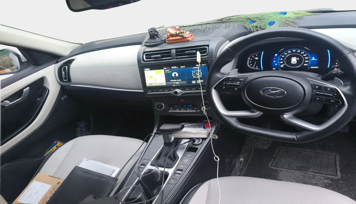 2022 Hyundai Creta SX (O) AT 1.5 DIESEL, Diesel, Automatic, 35,668 km, interior