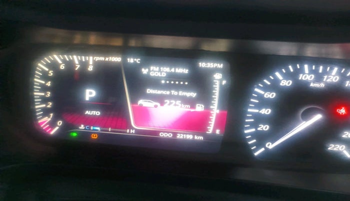 2022 Tata ALTROZ XZA PLUS DARK EDTION, Petrol, Automatic, 22,199 km, interior