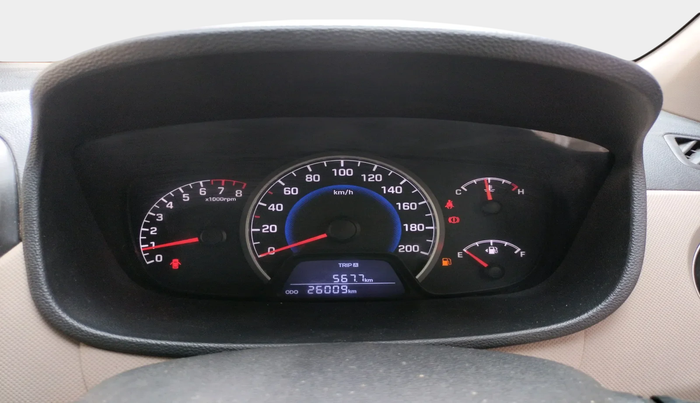 2017 Hyundai Grand i10 SPORTZ 1.2 KAPPA VTVT, Petrol, Manual, 26,009 km, interior