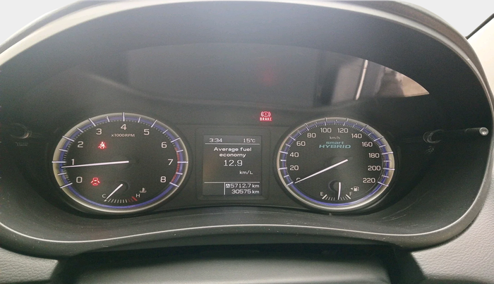 2022 Maruti S Cross ZETA 1.5, Petrol, Manual, 30,575 km, interior