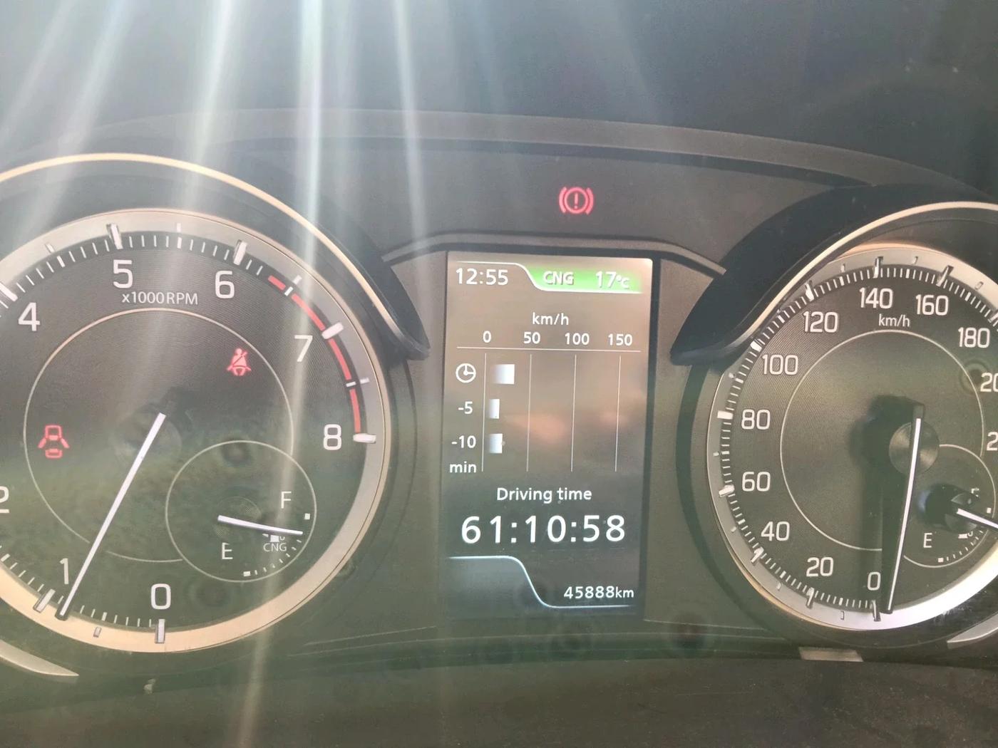 2023 Maruti Ertiga ZXI (O) CNG, CNG, Manual, 45,888 km, interior