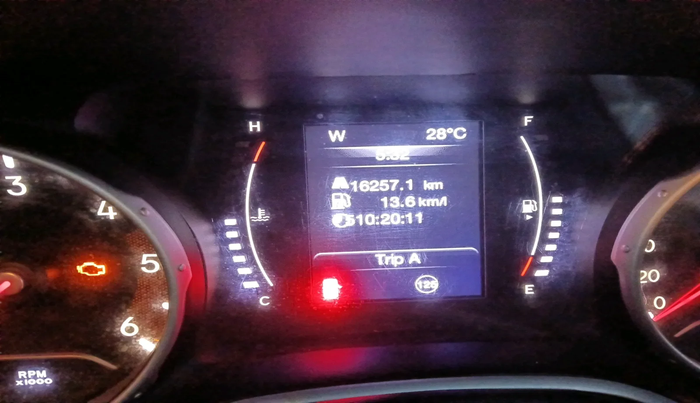 2017 Jeep Compass LIMITED (O) 2.0 DIESEL, Diesel, Manual, 16,257 km, interior