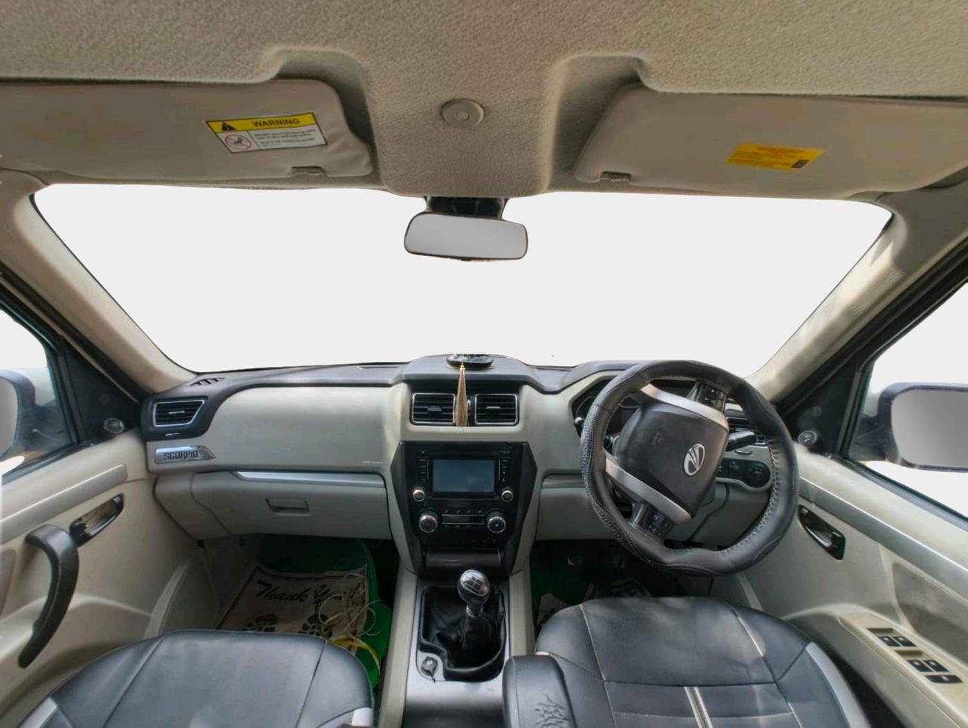 2017 Mahindra Scorpio S10, Diesel, Manual, 1,61,108 km, interior