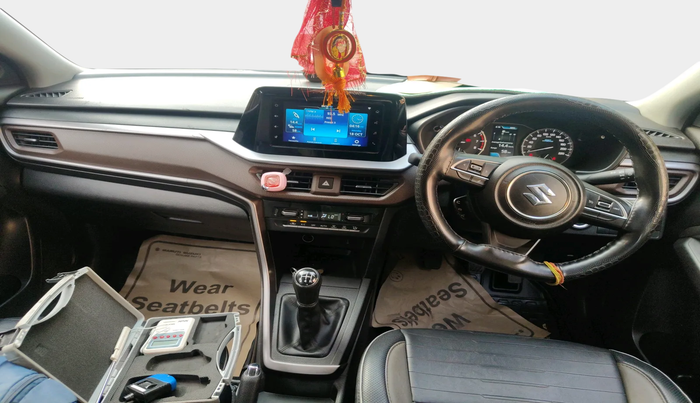 2023 Maruti BREZZA ZXI SMART HYBRID , Petrol, Manual, 14,197 km, interior