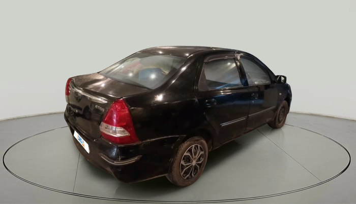 2011 Toyota Etios G, Petrol, Manual, 82,577 km, exterior