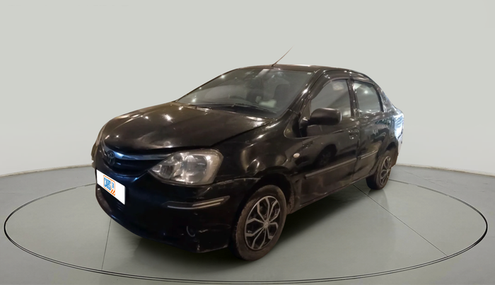 2011 Toyota Etios G, Petrol, Manual, 82,577 km, exterior