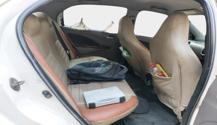 2011 Toyota Etios V, Petrol, Manual, 1,35,275 km, interior