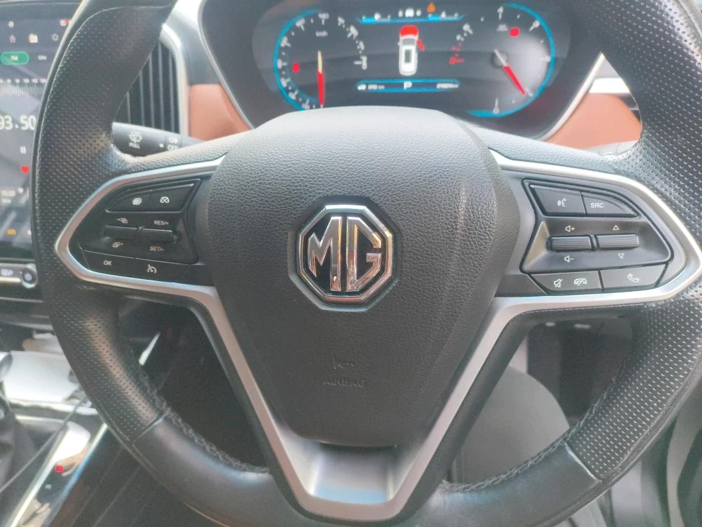 2021 MG HECTOR PLUS SHARP 1.5 PETROL TURBO CVT 6-STR, Petrol, Automatic, 21,824 km, interior