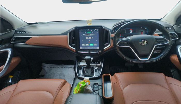 2021 MG HECTOR PLUS SHARP 1.5 PETROL TURBO CVT 6-STR, Petrol, Automatic, 21,824 km, interior