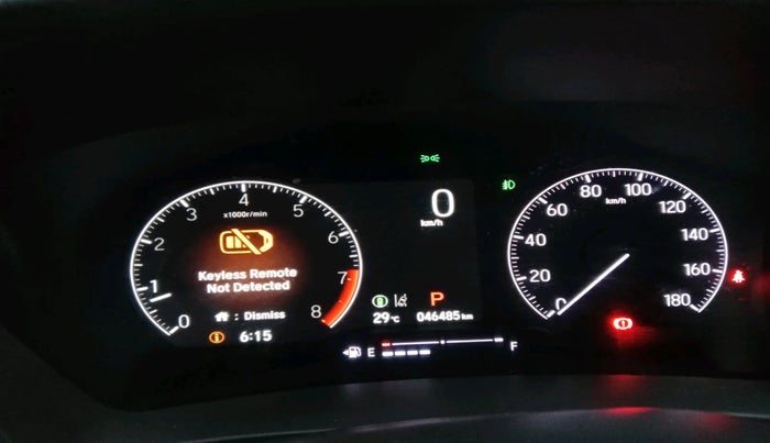 2024 Honda ELEVATE ZX CVT, Petrol, Automatic, 46,485 km, interior