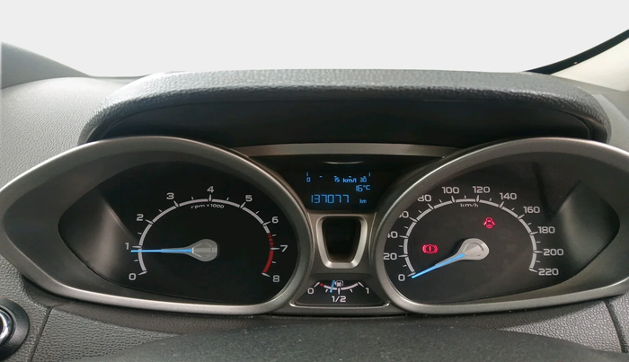 2017 Ford Ecosport TITANIUM 1.5L PETROL, Petrol, Manual, 1,37,077 km, interior