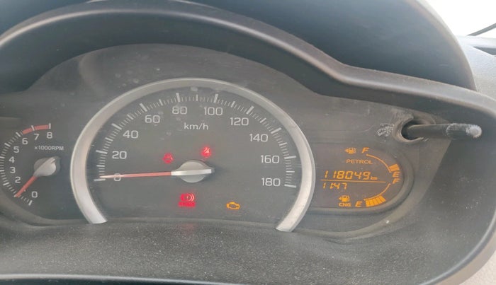 2018 Maruti Celerio VXI CNG, Petrol, Manual, 1,18,049 km, interior