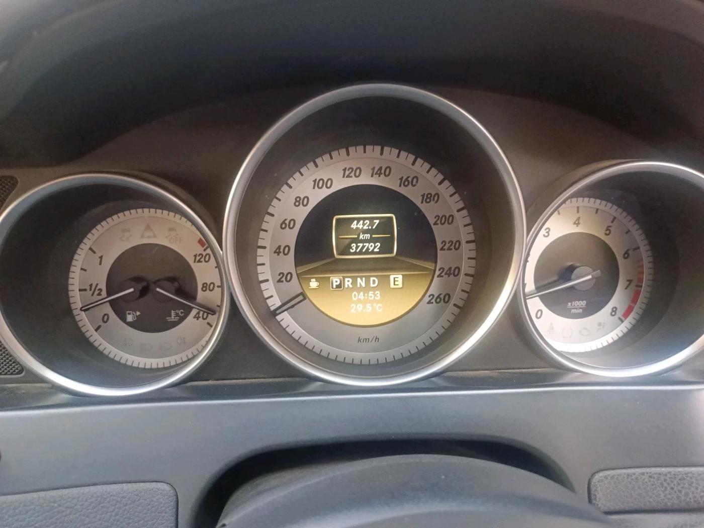 2011 Mercedes Benz C Class 200 CGI AVANTGARDE, Petrol, Automatic, 37,792 km, interior
