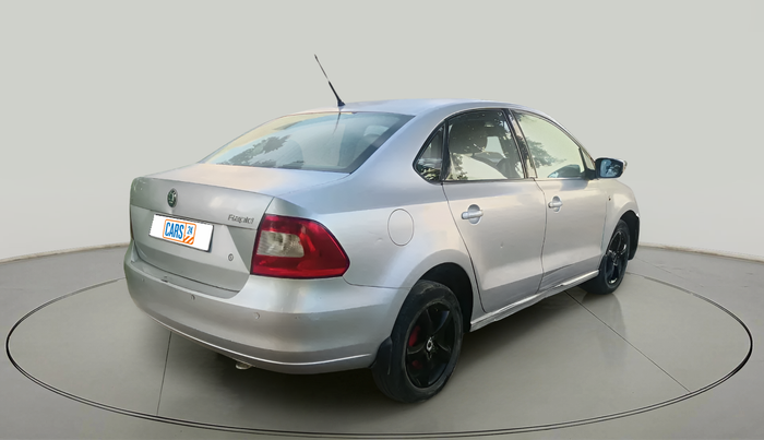 2012 Skoda Rapid ELEGANCE 1.6 TDI CR MT, Diesel, Manual, 1,44,155 km, exterior