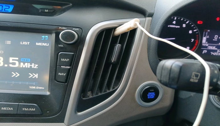 2017 Hyundai Creta SX PLUS AT 1.6 PETROL, Petrol, Automatic, 74,203 km, interior