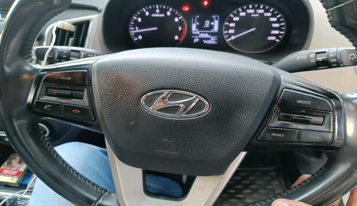 2017 Hyundai Creta SX PLUS AT 1.6 PETROL, Petrol, Automatic, 74,203 km, interior