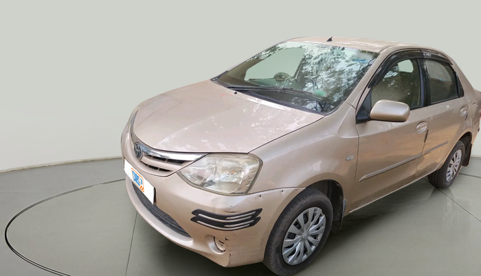 2011 Toyota Etios G, Petrol, Manual, 75,352 km, exterior