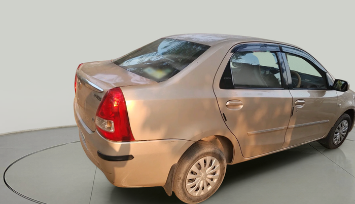 2011 Toyota Etios G, Petrol, Manual, 75,352 km, exterior