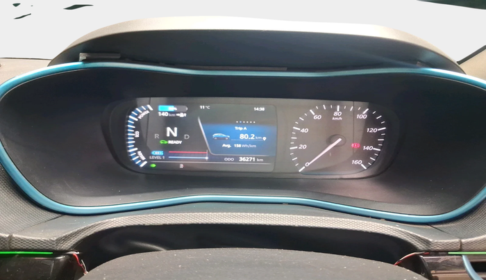 2021 Tata NEXON EV XZ PLUS, Electric, Automatic, 36,271 km, interior